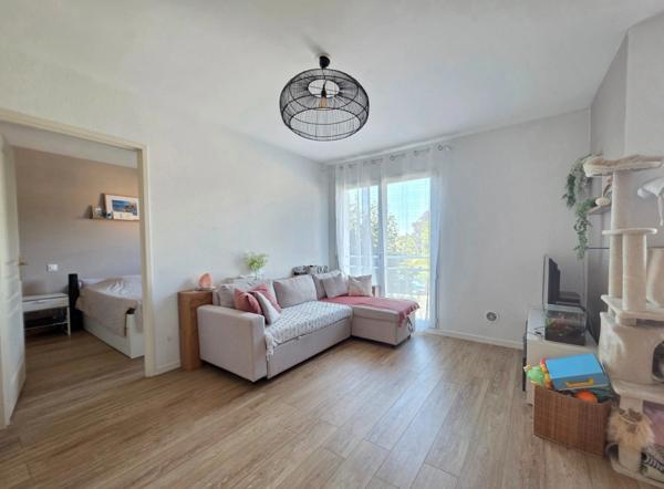 Appartement T2 46m² entièrement rénové, avec parking privatif, à 5min à pied du centre-ville