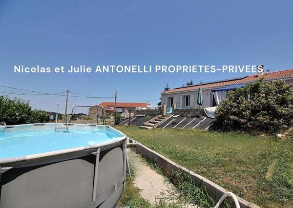 SAINT JUST MALMONT 43240 Maison plain-pied  75 m² 3 chambres  garage