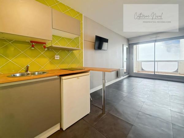 Studio  vue mer avec place de parking couverte  La Baule Escoublac