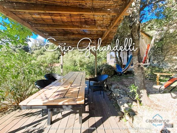 Maison d’architecte bioclimatique 5 pièces — 135 m² — Sainte Lucie de Tallano (20)