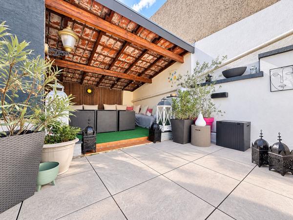 Maison de ville avec garage et son rooftop esprit riad - GARCHE
