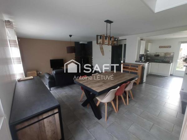 Pavillon 3 chambres avec jardin sans travaux