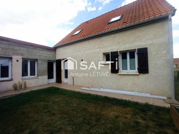 Pavillon 3 chambres avec jardin sans travaux