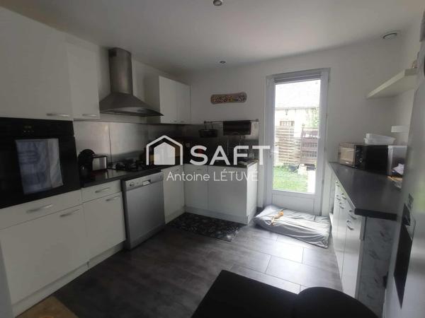 Pavillon 3 chambres avec jardin sans travaux