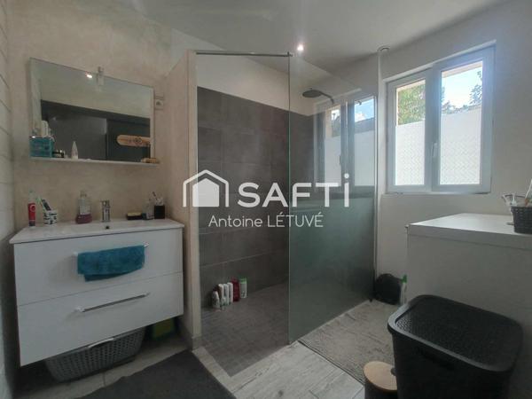 Pavillon 3 chambres avec jardin sans travaux