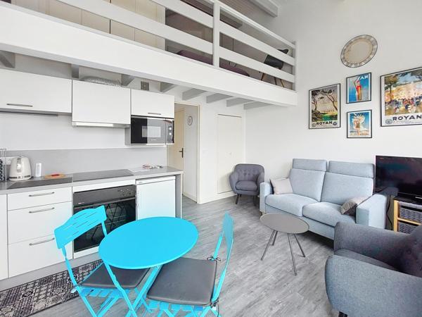 APPARTEMENT T1 bis - APERCU MER - TERRASSE ET PARKING - 29m2 - Royan (17200)