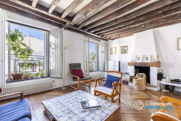 Duplex familial de caractère - lumière, vue dégagée et charme de l’ancien