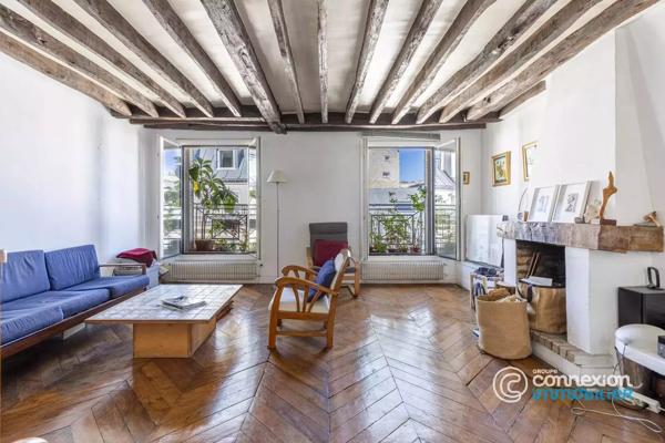 Duplex familial de caractère - lumière, vue dégagée et charme de l’ancien