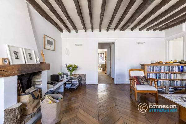 Duplex familial de caractère - lumière, vue dégagée et charme de l’ancien