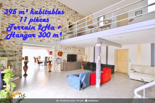 Maison à Longué-Jumelles, 49160 - 11 pièces 395m²