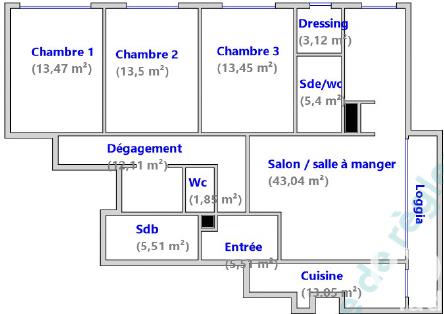 Apartment for sale 5 rooms 130 m² Garches