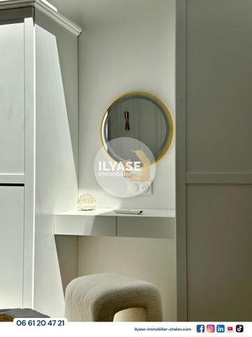 Chalon-sur-Saône (71100) Appartement haut-de-gamme | 60 m² | Centre-ville