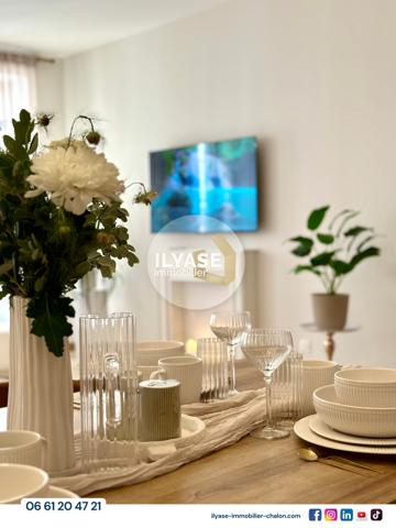 Chalon-sur-Saône (71100) Appartement haut-de-gamme | 60 m² | Centre-ville