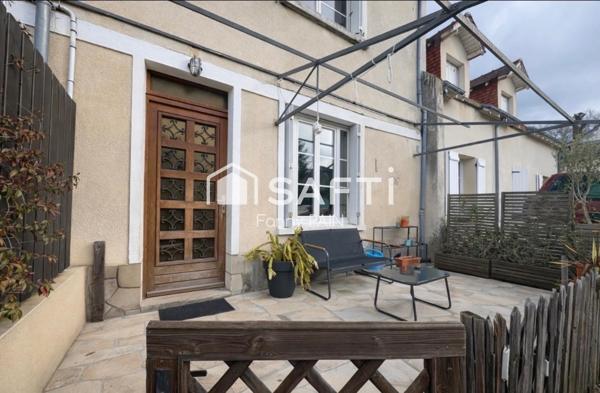 Maison ancienne de charme – Quartier verdoyant et recherché