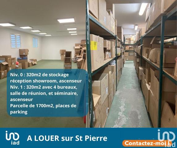 Location atelier 640 m² Saint-Pierre