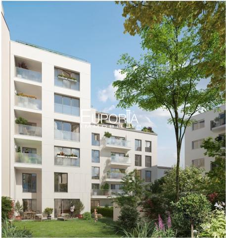 Issy-les-Moulineaux – 4 pièces avec séjour/cuisine – 82 m2 – Loggia – Parking