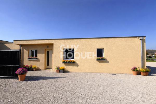 Maison plain-pied 95 m² 3 chambres La Vèze proche Besançon