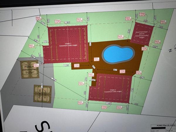 Chalet 154 m2 + terrain avec permis de construire accordé