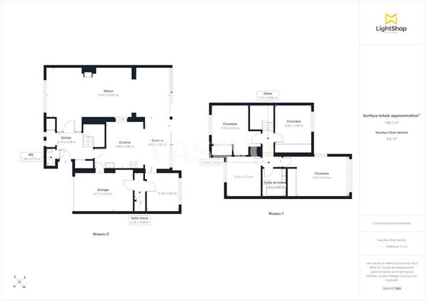 Vente Maison 5 pièces de 138m² - 59493 Villeneuve-d'Ascq