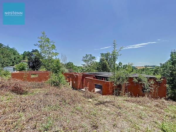 Terrain a vendre 2500m2 vue Pyrenees Nailloux 31560