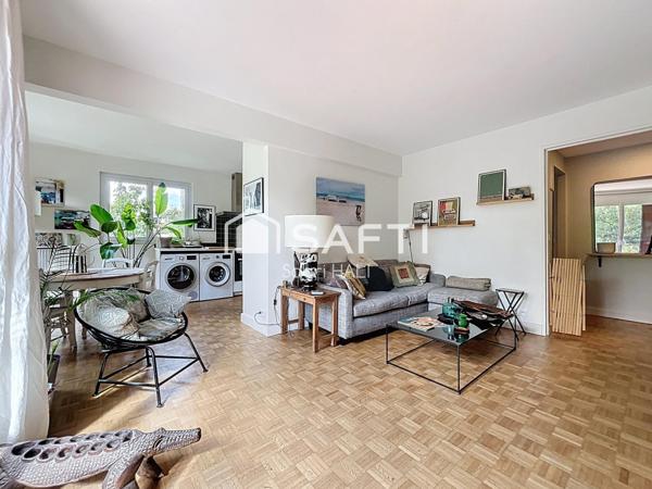 Colombes Centre- 4P Familial au Calme, Balcon plein sud, Box en sous-sol.