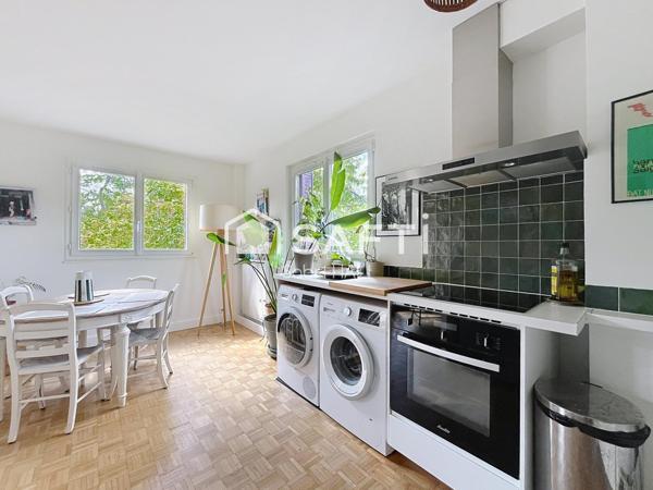 Colombes Centre- 4P Familial au Calme, Balcon plein sud, Box en sous-sol.