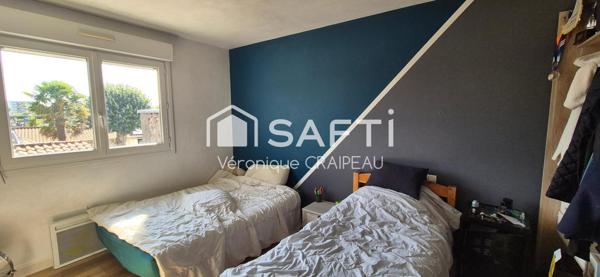Appartement Type 4 en centre ville avec cave et garage.