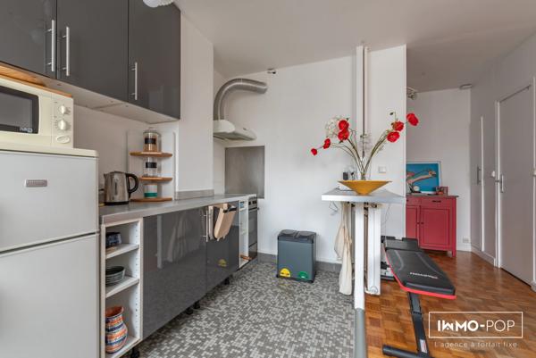 Appartement T2 de 37m2 balcon + cave à Paris 13ème