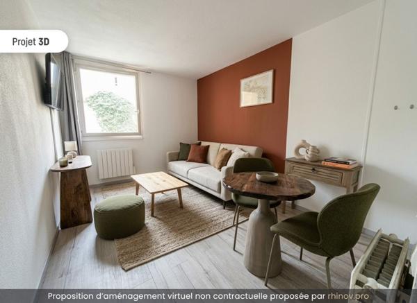 Appartement à vendre |  Lyon 09 |  1 pièce | 19 m²