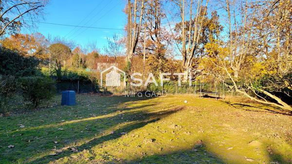 Terrain plat 852m2 proche du centre