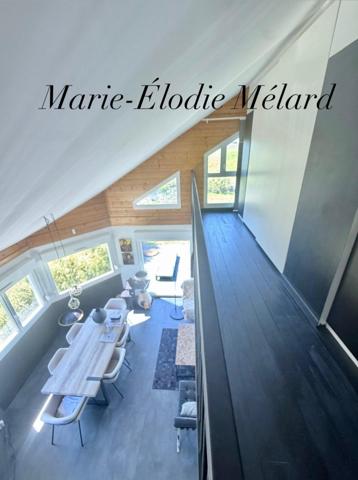 Maison atypique ossature bois 122 m² – Terrain 11,45 ares – Vue dégagée – Proche Luxembourg