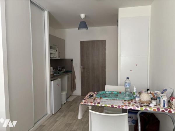 Saint-Herblain – Investissement locatif en résidence seniors "PARC BAGATELLE"  T1 meublé de 32,10 m²