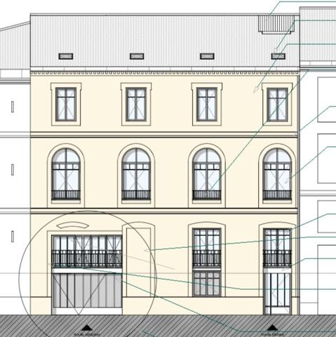Plateaux Bordeaux centre: Ascenseur -Terrasse - Cave - Parking 