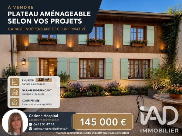 Immeuble à vendre 200 m² Chambéon