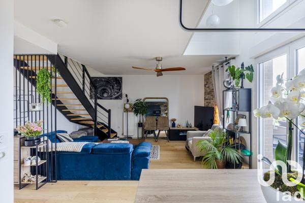 Appartement à vendre 3 pièces 70 m² Cergy