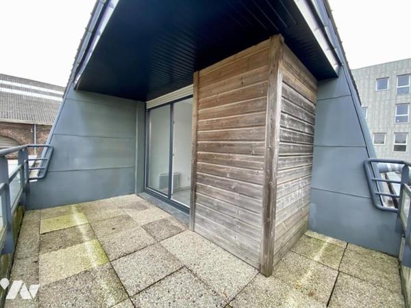 ANZIN : DUPLEX F2 - Place de parking - résidence 2007 sécurisée