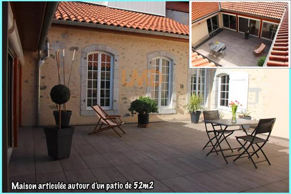 Maison de village de 245m2 en plein coeur de Montréjeau