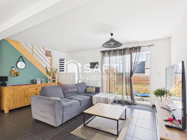 Saint-Martin-des-Champs – Maison contemporaine de 2021, 111 m², 4 chambres, vie de plain-pied