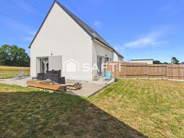 Saint-Martin-des-Champs – Maison contemporaine de 2021, 111 m², 4 chambres, vie de plain-pied