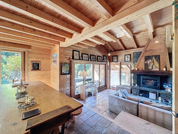 Chalet typique en Bois Megeve