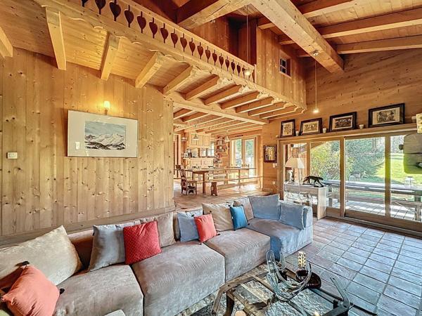 Chalet typique en Bois Megeve