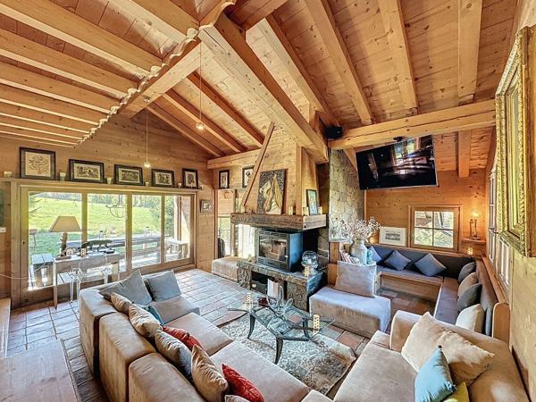 Chalet typique en Bois Megeve