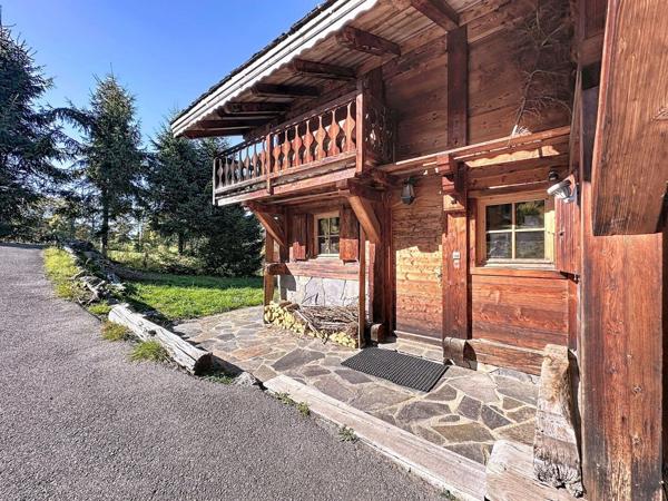 Chalet typique en Bois Megeve