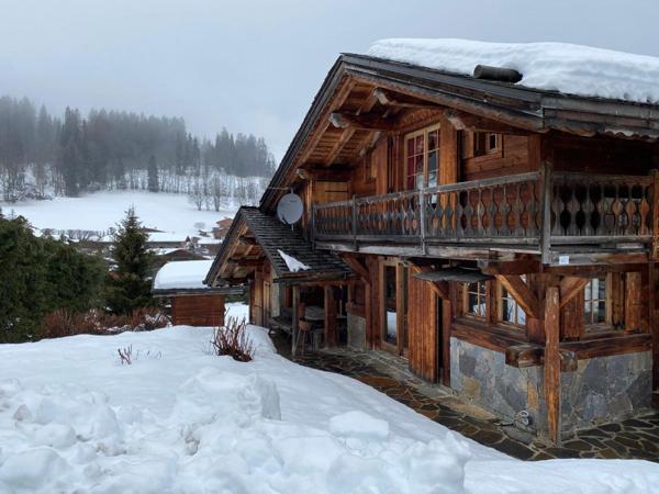 Chalet typique en Bois Megeve