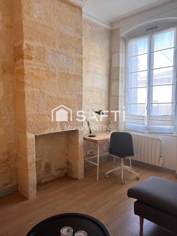 BORDEAUX, RUE DU JARDIN PUBLIC - APPARTEMENT T2 VENDU, LOUE - SPECIAL INVESTISSEURS