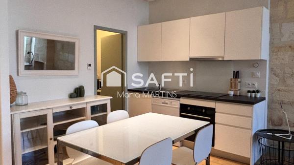 BORDEAUX, RUE DU JARDIN PUBLIC - APPARTEMENT T2 VENDU, LOUE - SPECIAL INVESTISSEURS