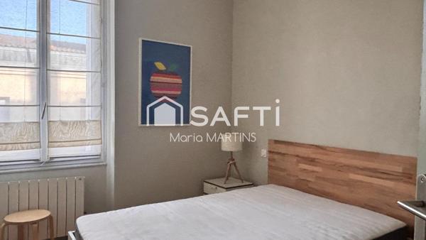 BORDEAUX, RUE DU JARDIN PUBLIC - APPARTEMENT T2 VENDU, LOUE - SPECIAL INVESTISSEURS