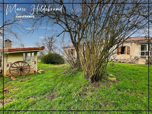 Maison en pierre familiale de 245m² - jardin de + de 1600m² - 4 chambres