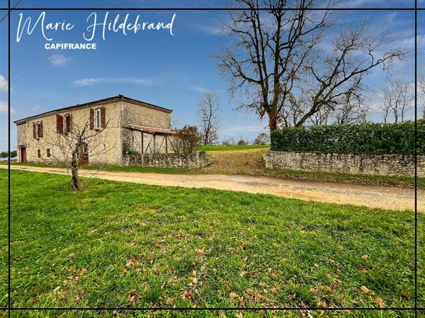 Maison en pierre familiale de 245m² - jardin de + de 1600m² - 4 chambres