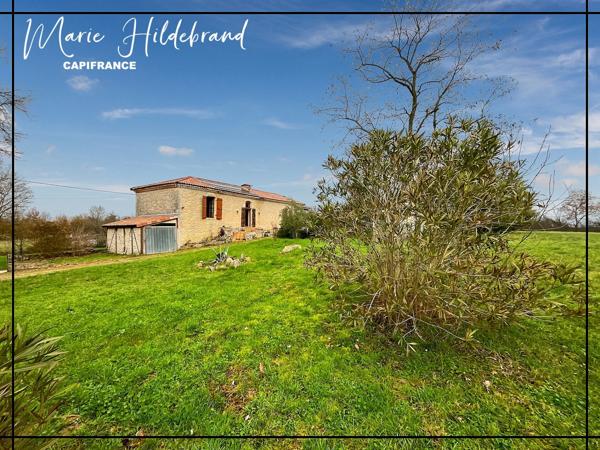 Maison en pierre familiale de 245m² - jardin de + de 1600m² - 4 chambres